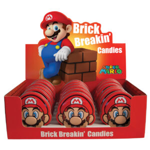 Boston America Nintendo Super Mario Brick Breakin' Candy Tin 18ct